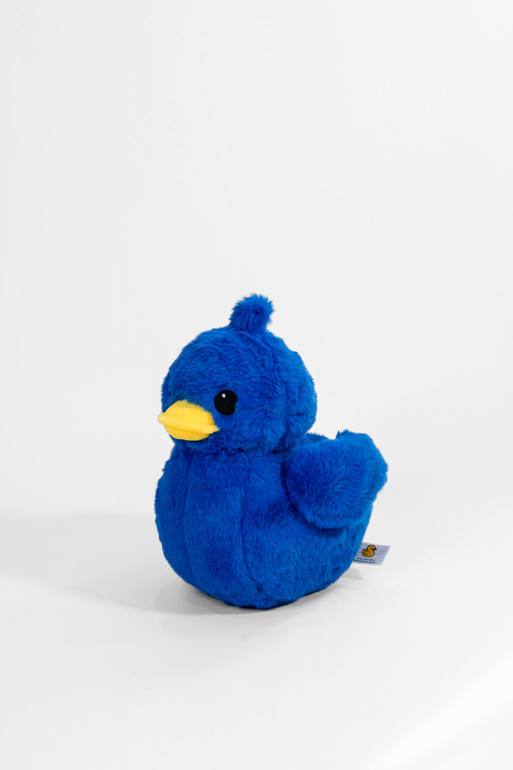 Blue Plush Duck