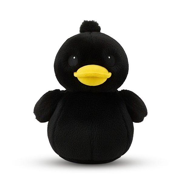 PRE-ORDER Black Plush Duck
