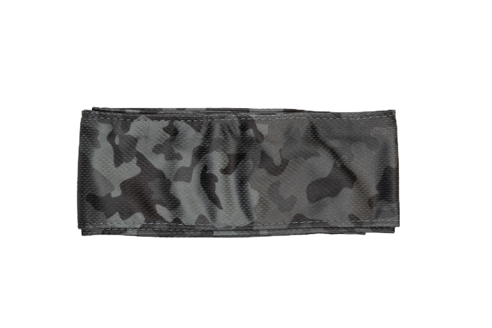 Camo Bandana - Gray & Black
