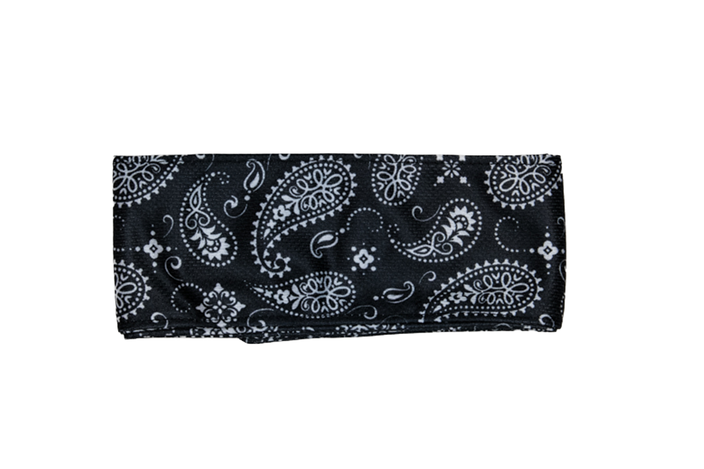 Paisley Bandana - Black