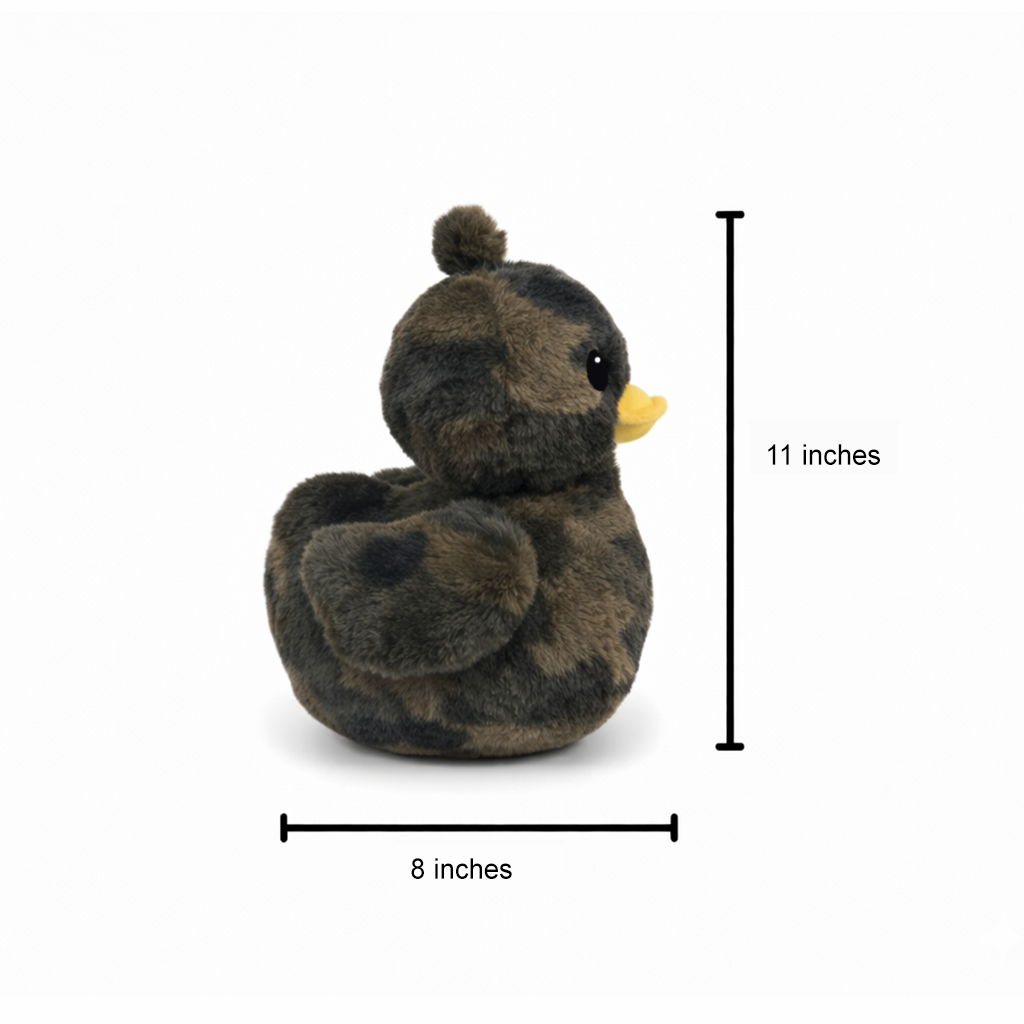Camo Plush Duck