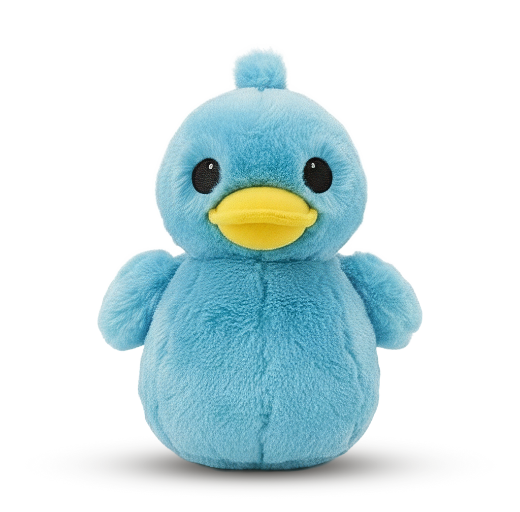 PRE-ORDER Light Blue Plush Duck