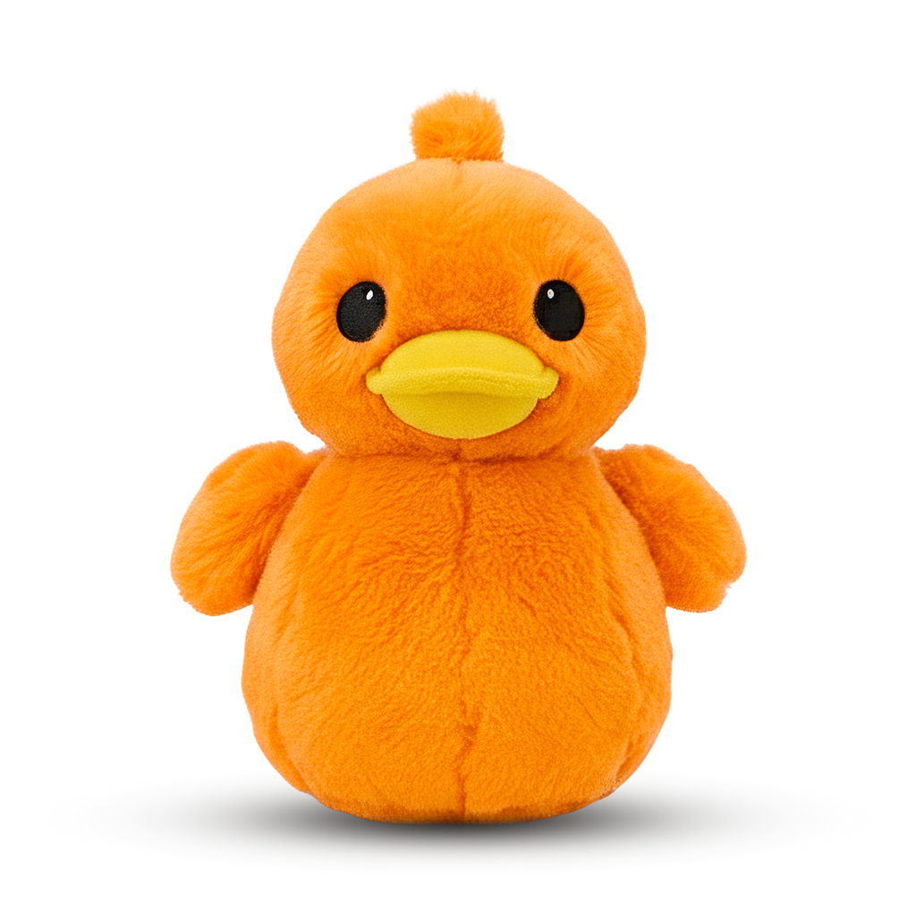 PRE-ORDER Orange Plush Duck