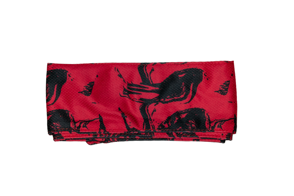 Abstract Bandana - Red