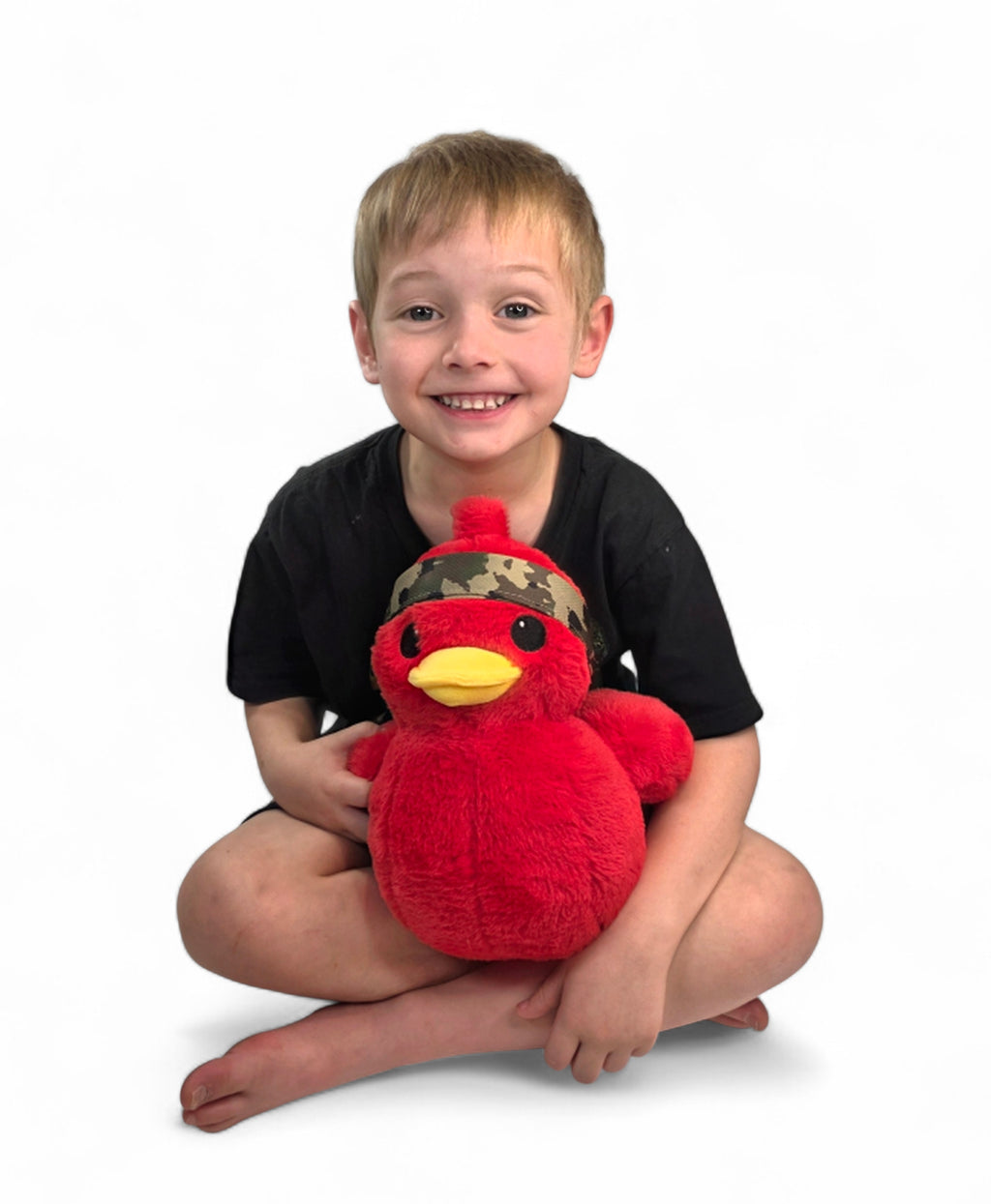 PRE-ORDER Red Plush Duck
