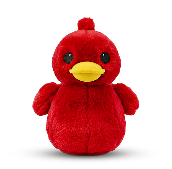 PRE-ORDER Red Plush Duck