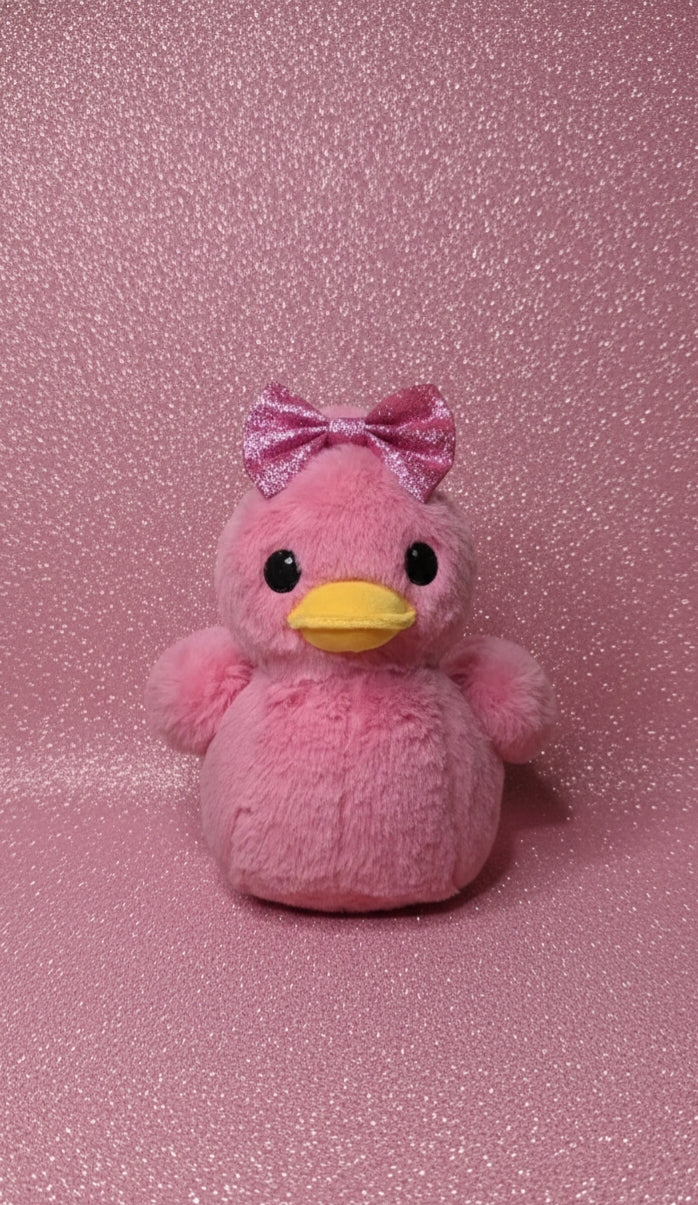 PRE-ORDER Pink Plush Duck