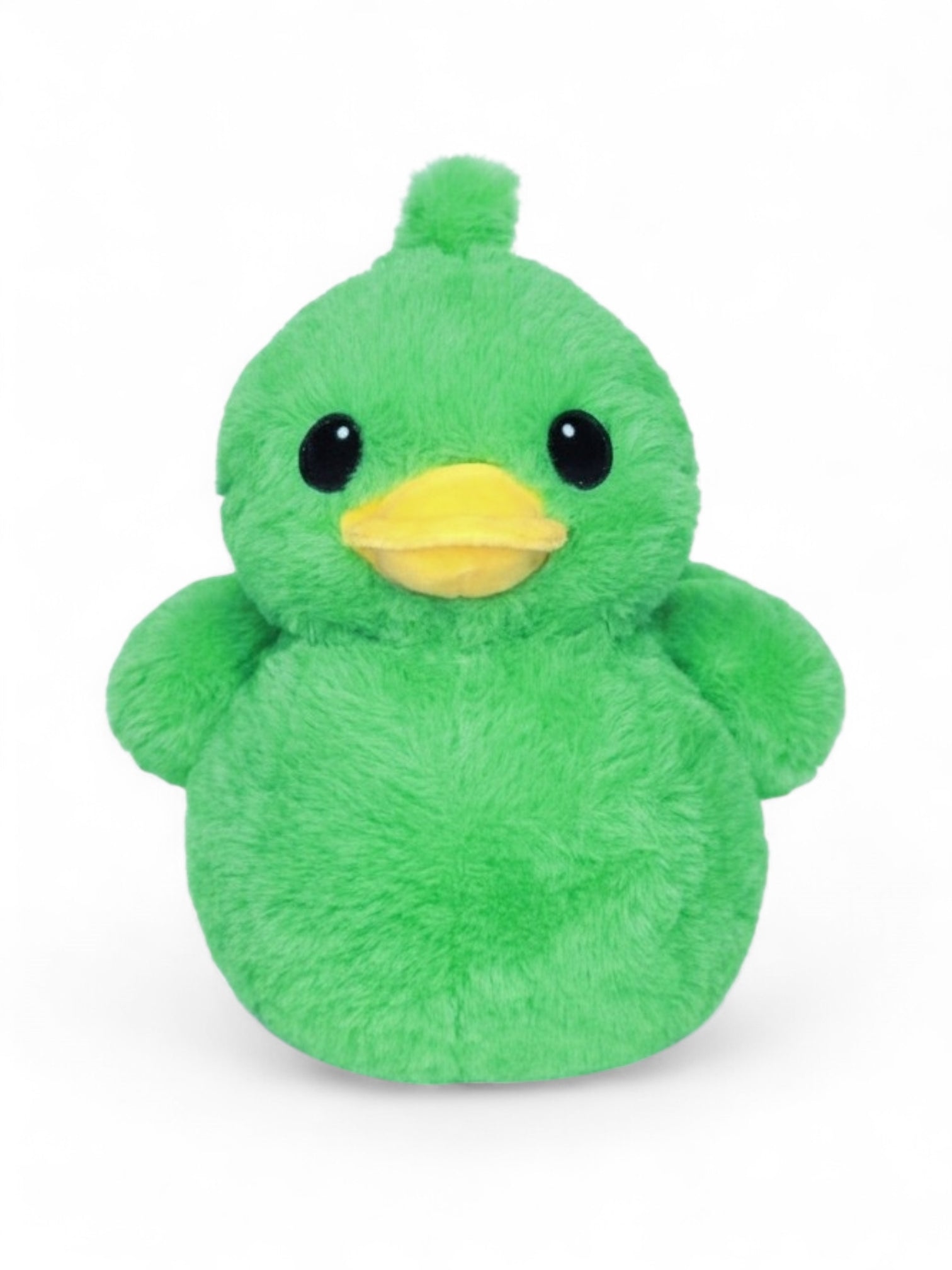 Lime Green Plush Duck