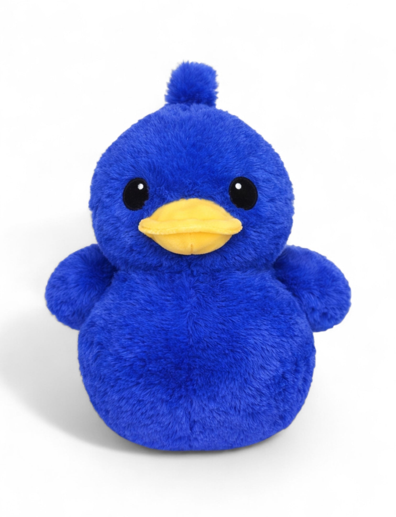 Blue Plush Duck