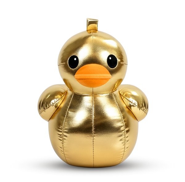 PRE-ORDER Gold Plush Duck