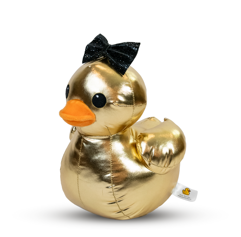 PRE-ORDER Gold Plush Duck