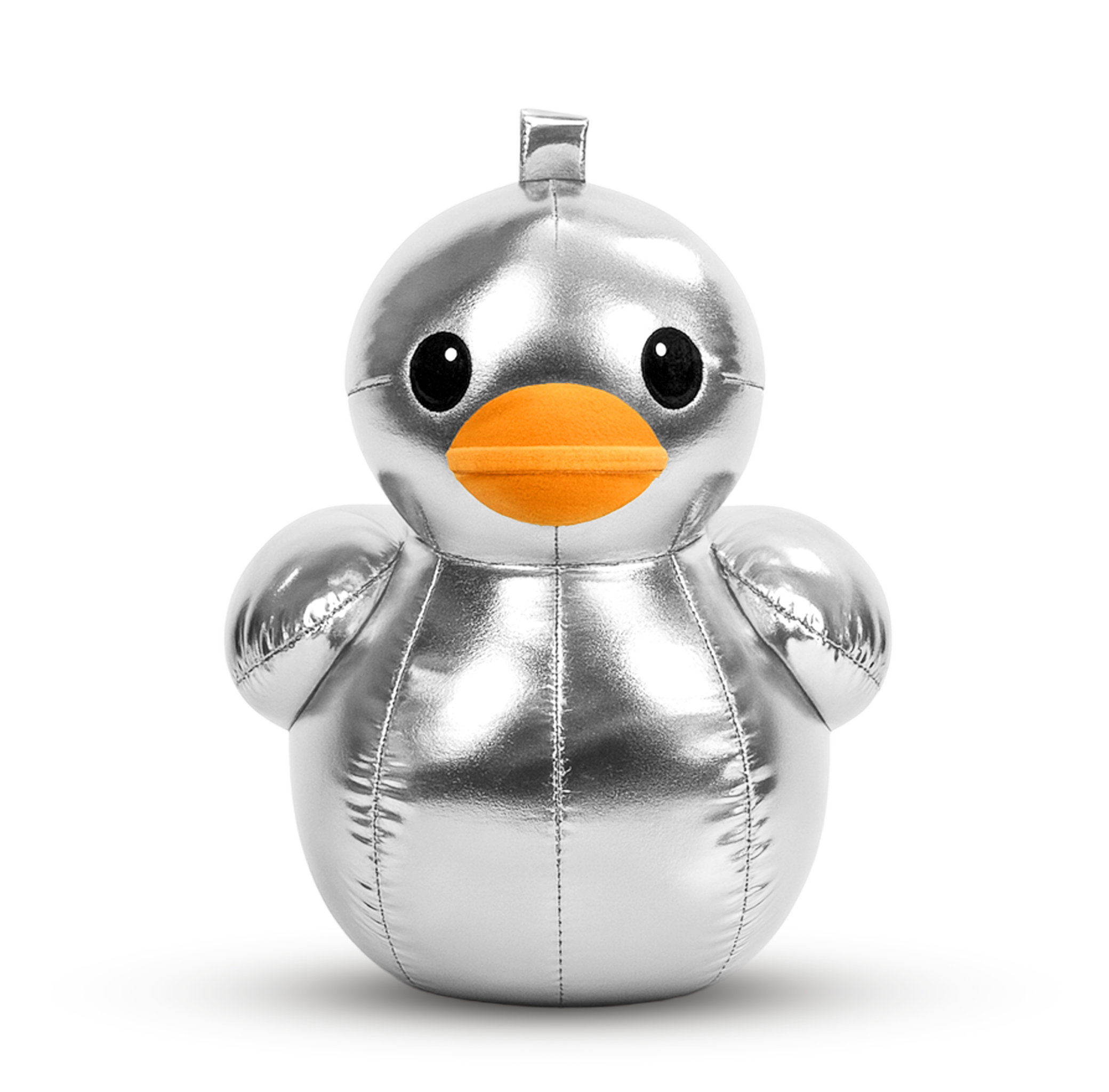 PRE-ORDER Silver Plush duck