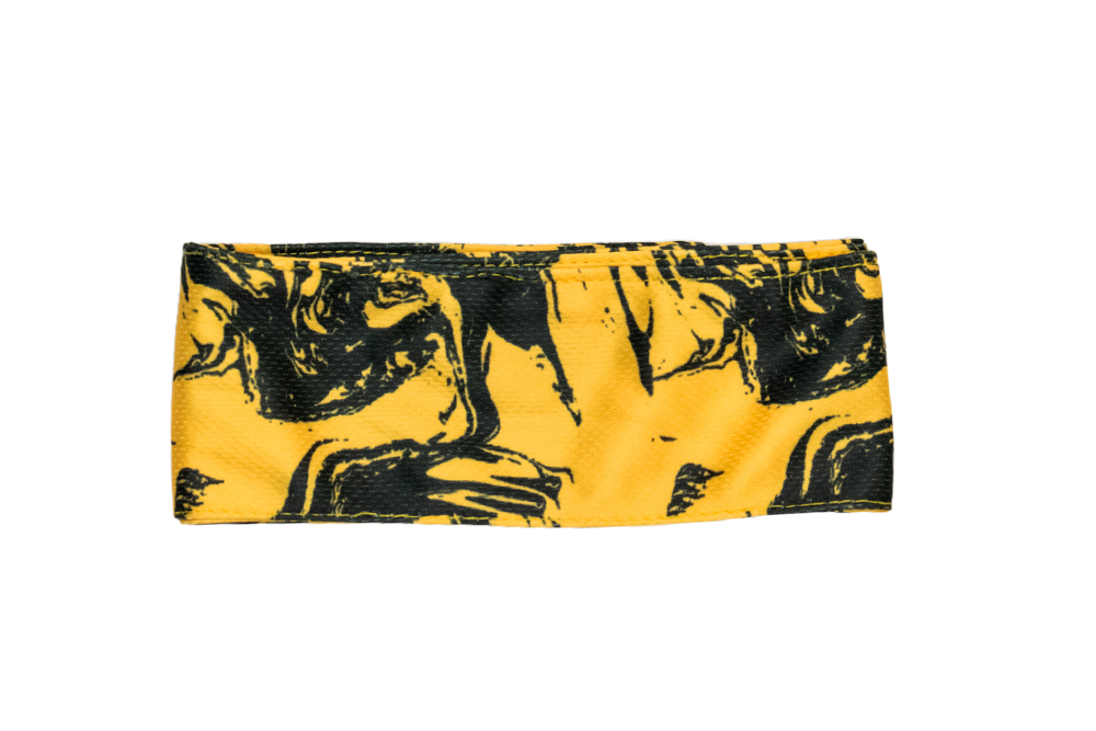 Abstract Bandana - Yellow